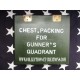 CHEST, PACKING FOR GUNNER'S QUADRANT WW2 2è MODELE