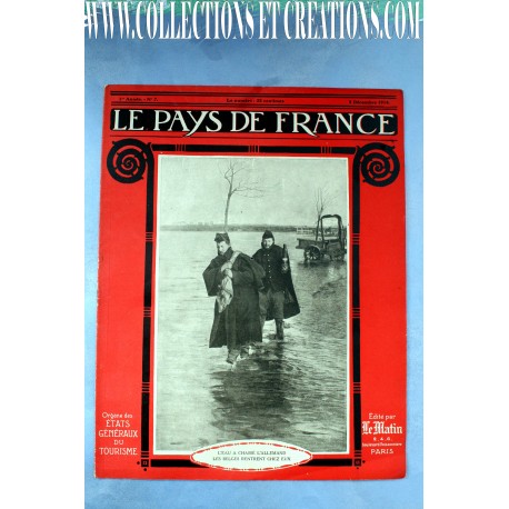 LE PAYS DE FRANCE 03 DECEMBRE 1914