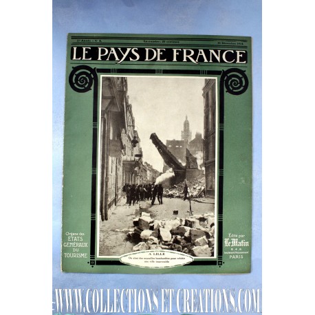 LE PAYS DE FRANCE 10 DECEMBRE 1914