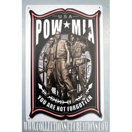 PLAQUE "POW - MIA"