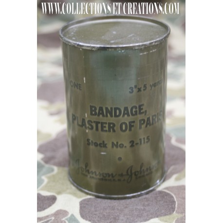 BANDAGE PLASTER OF PARIS WW2