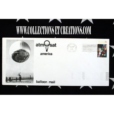 ENVELOPPE USA BALLOON MAIL 1976