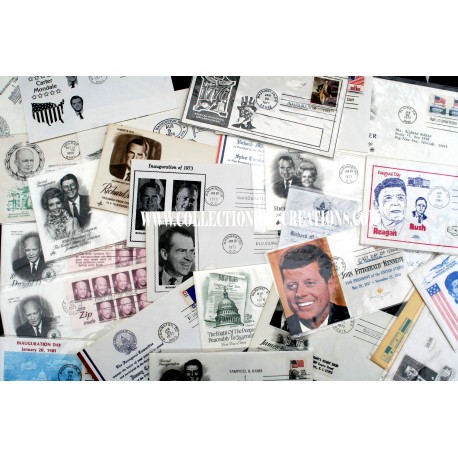 LOT 26 EPJ & ENTIERS POSTALES PRESIDENTS USA