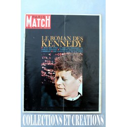 PARIS MATCH N°867 LE ROMAN DES KENNEDY