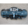 PLAQUE MURALE BZH BLEU