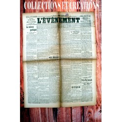 L'EVENEMENT LUNDI 6 JUILLET 1908 (TIMBRE)