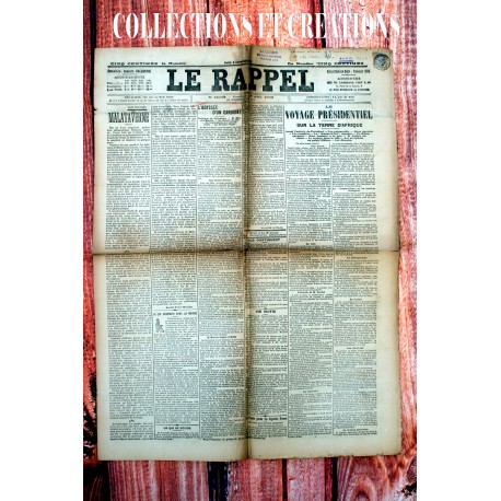 LE RAPPEL VENDREDI 17 AVRIL 1903 (TIMBRE)