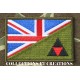 PATCH GB 3rd DIVISION HALF FLAG