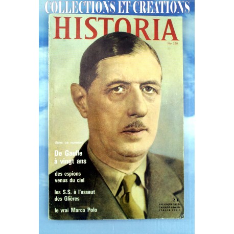 HISTORIA N°228 1965 DE GAULLE