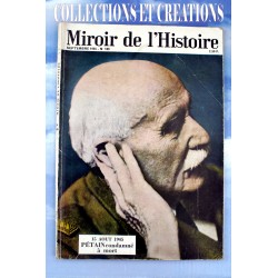 MIROIR DE L'HISTOIRE N°189 1965 PETAIN
