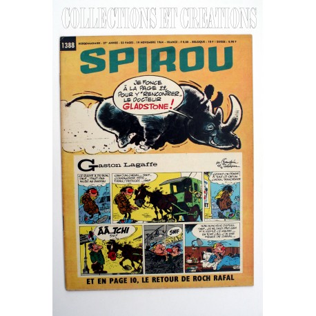 SPIROU N°1388 NOV.1964