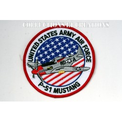PATCH U.S.A.A.F. P51 MUSTANG