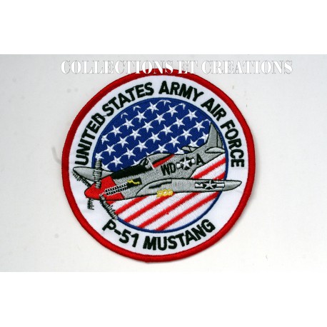 PATCH U.S.A.A.F. P51 MUSTANG