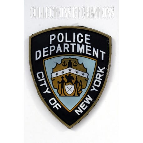PATCH 3D POLICE NEW YORK