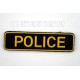 PATCH 3D POLICE "JAUNE"