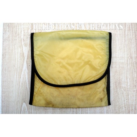 POCHETTE A TABAC TOILE JAUNE WW2