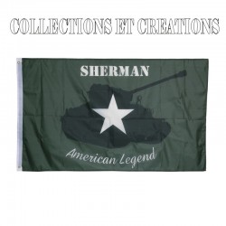 FLAG SHERMAN TANK