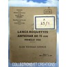 GUIDE TECHNIQUE LANCE ROQUETTES ANTICHAR 73mm