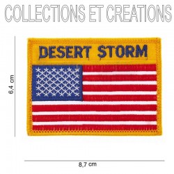 PATCH FLAG US ARMY DESERT STORM