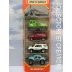 COFFRET MATCHBOX 5 CARS "MOUNTAIN II"