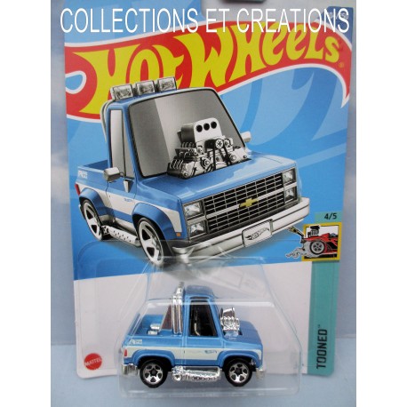 HOT WHEELS TOONED " 83 CHEVY SILVERADO 4/5"