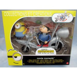 COFFRET MINIONS "GRU A PEDALE"