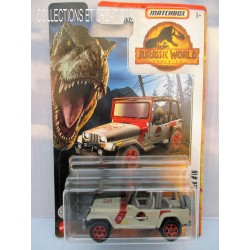 MATCHBOX JURASSIC WORLD " 93 JEEP WRANGLER"