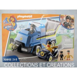 PLAYMOBIL DUCK ON CALL "VOITURE POLICE "35PC