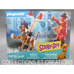 PLAYMOBIL SCOOBY DOO CLOWN 34PC