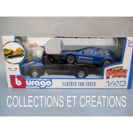 BURAGO CAMION + VOITURE 1/43