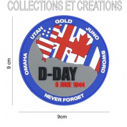 PATCH 3D D-DAY NEVER FORGET "BLUE"