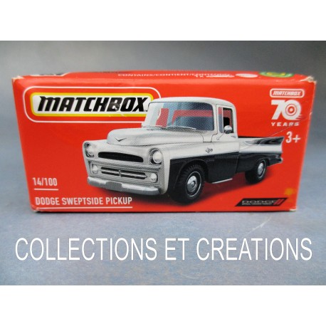 MATCHBOX 1/64 "DODGE SWEPTSIDE PICKUP "14/100