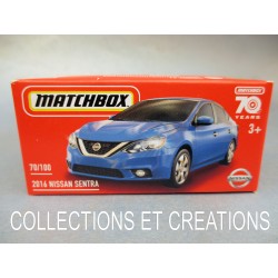 MATCHBOX 1/64 "2016 NISSAN SENTRA" 70/100