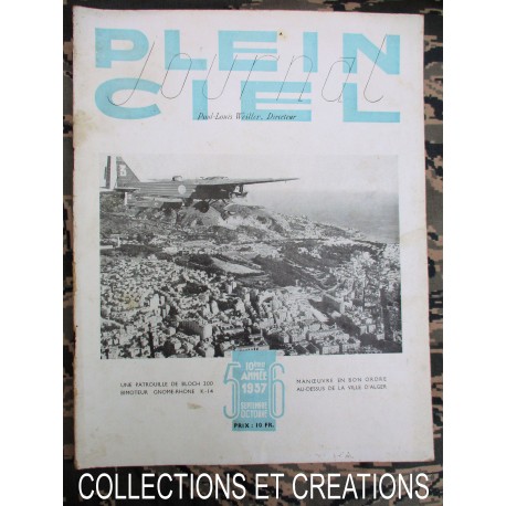 JOURNAL PLEIN CIEL N°56 1937