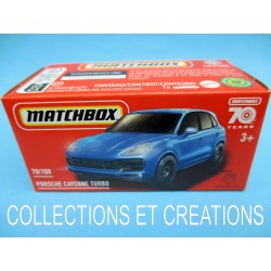 MATCHBOX POSCHE CAYENNE TURBO 1/64 "78/100"