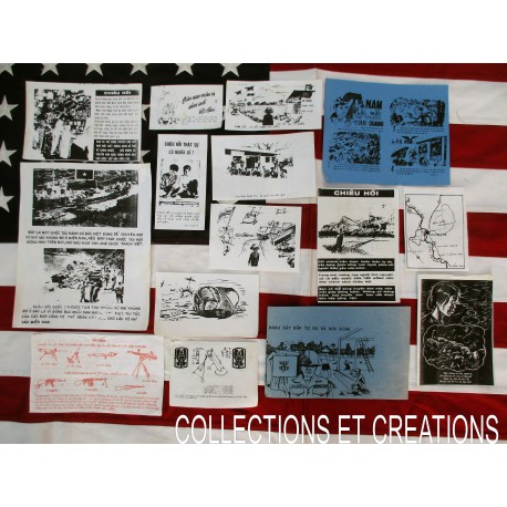 LOT 15 TRACTS PROPAGANDE U.S VIETNAM