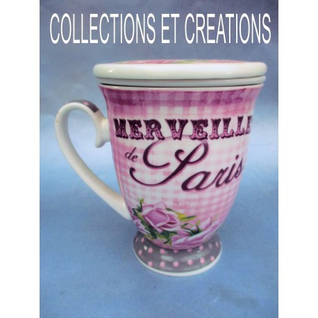 MUG A THE "MERVEILLE DE PARIS"