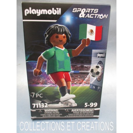 PLAYMOBIL FOOT MEXIQUE "71132"