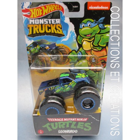 H.W. MONSTER TRUCK TURTLES "LEONARDO 1/4"