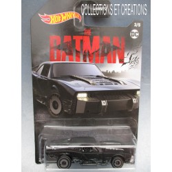 H.W. BATMAN " BATMOBILE NOIR 3/5"