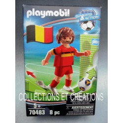 PLAYMOBIL FOOT BELGE "70483"