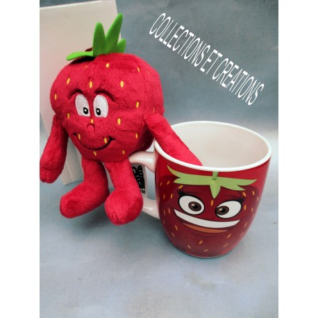 MUG + PELUCHE FRAISE