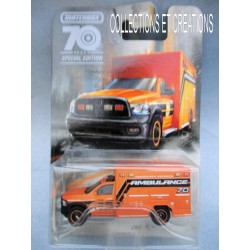 MATCHBOX EDITION SPECIALE 70ANS "AMBULANCE5/5"