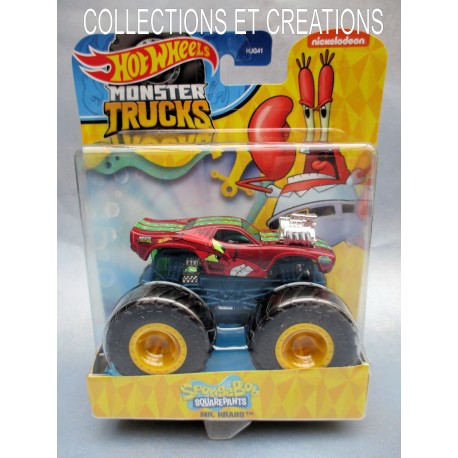 H.W. MONSTER TRUCK BOB L'EPONGE "MR KRABS"