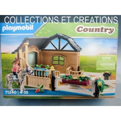 PLAYMOBIL COUNTRY ECURIE "71240"