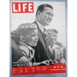 LIFE JUNE,4 1951 "MICHIGAN'S NEW SENATOR"