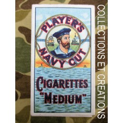 PAQUET CIGARETTES PLAYER'S NAVY CUT MEDIUM WW2