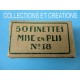 BOITE 50 FINETTES N°18 WW2