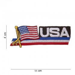 PATCH FLAG USA ONDULE