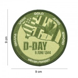 PATCH D-DAY NEVER FORGET GREEN